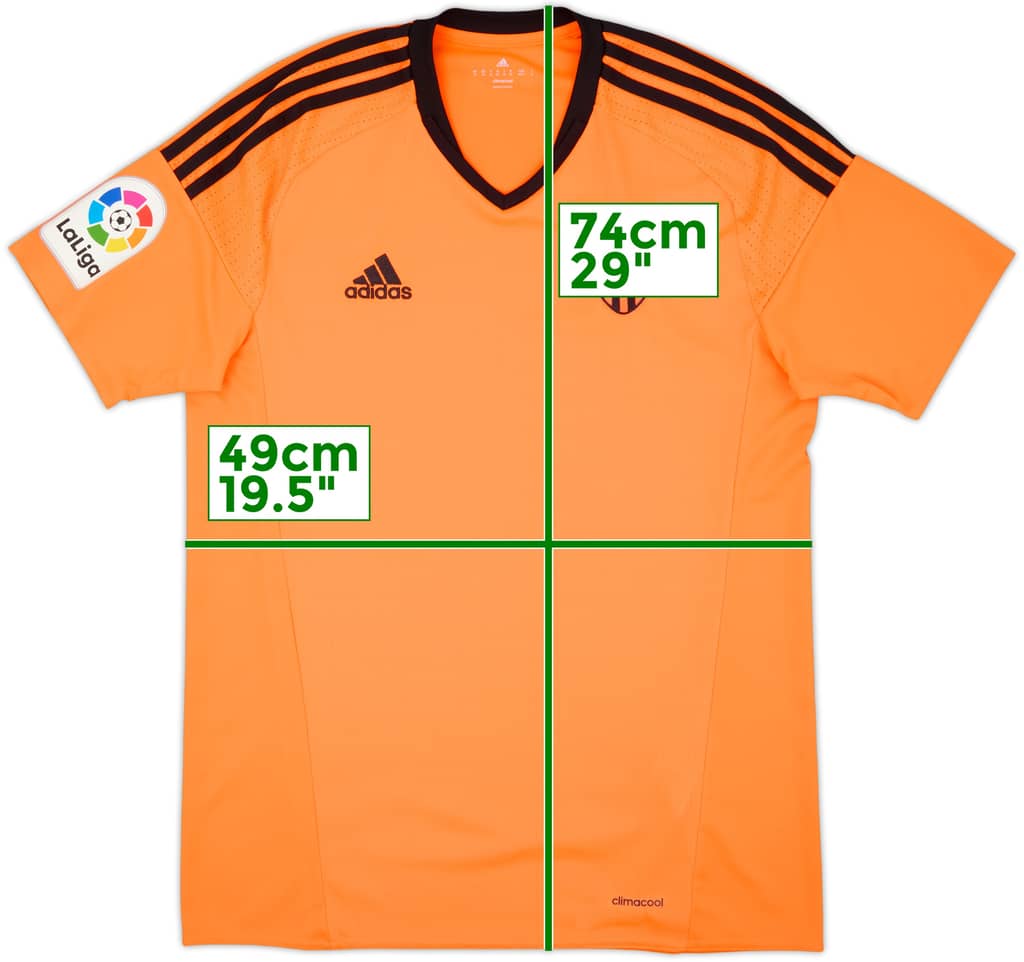 2016-17 Valencia Third Shirt - 8/10 - (M)