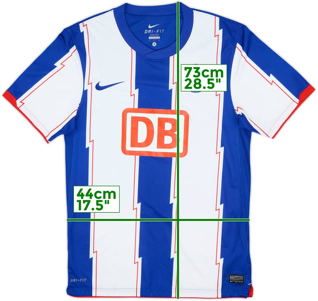 2010-11 Hertha Berlin Home Shirt - 6/10 - (S)