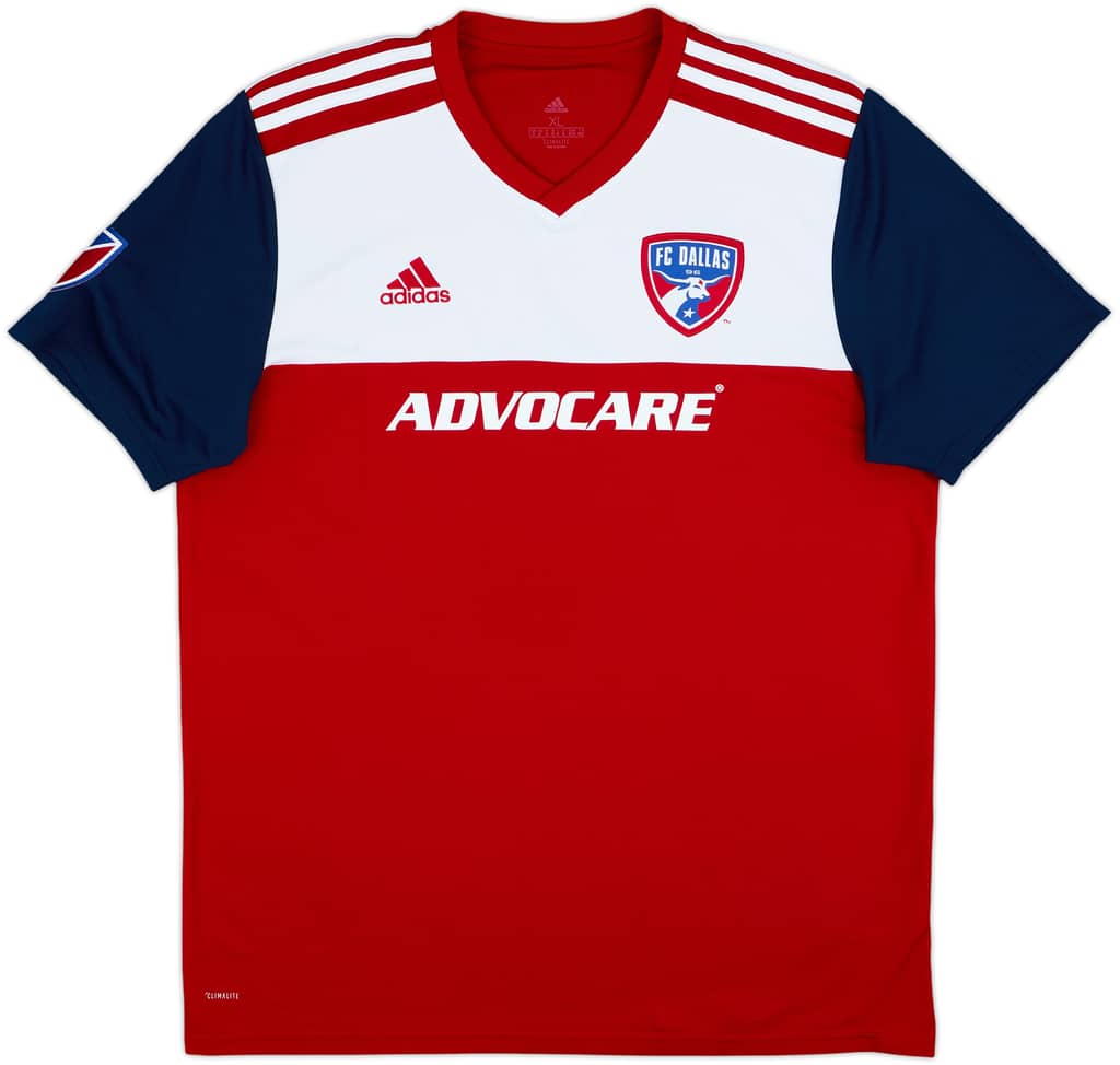 2018-19 FC Dallas Home Shirt - 10/10 - (XL)