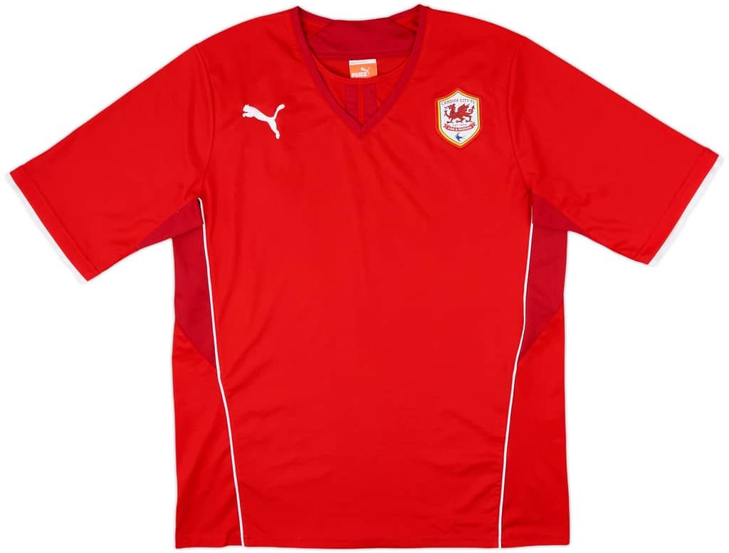 2013-14 Cardiff Home Shirt - 8/10 - (L)
