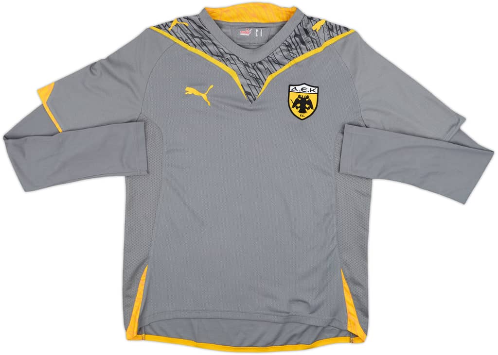 2009-10 AEK Athens Third L/S Shirt - 8/10 - (M)