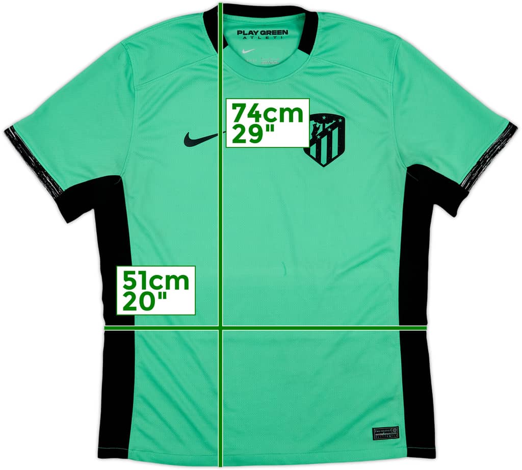2023-24 Atletico Madrid Third Shirt - 8/10 - (L)