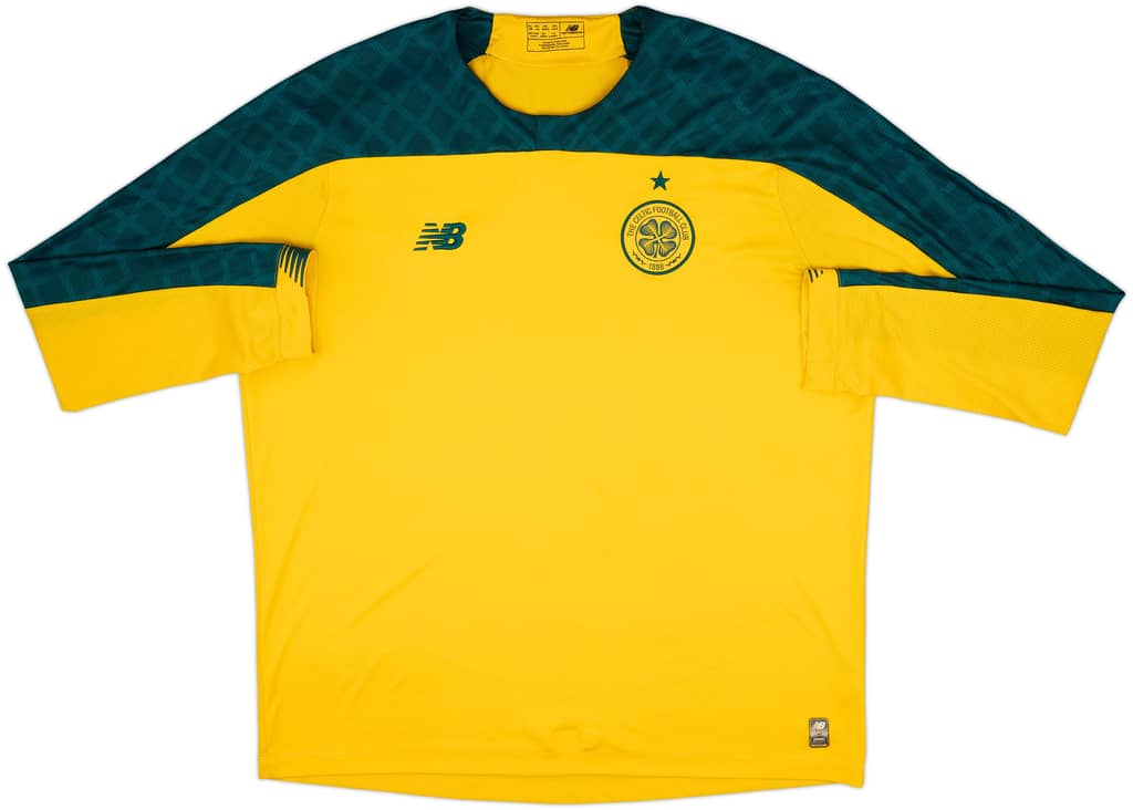 2019-20 Celtic Away L/S Shirt - 6/10 - (XXL)