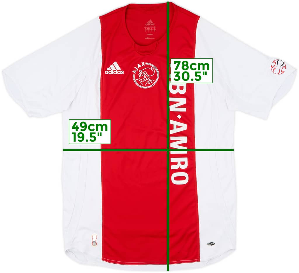 2006-07 Ajax Home Shirt - 8/10 - (M)