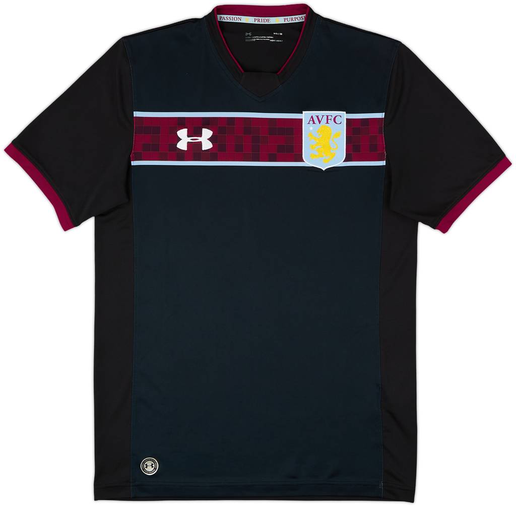 2017-18 Aston Villa Away Shirt - 7/10 - (M)