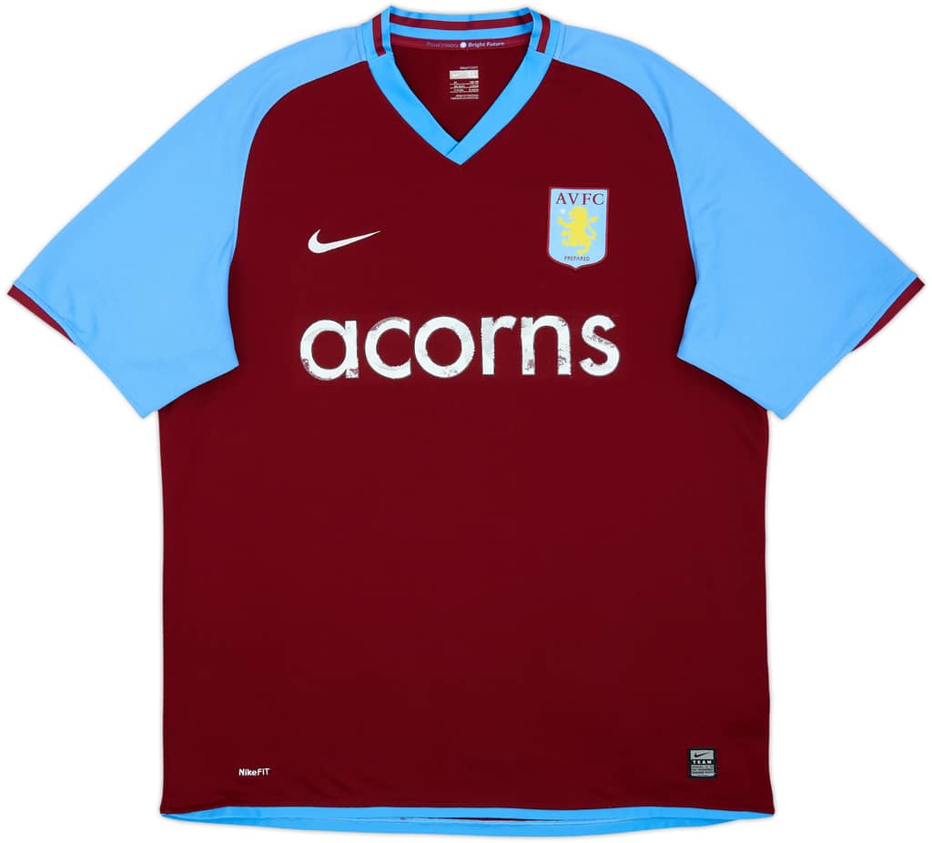 2008-09 Aston Villa Home Shirt - 5/10 - (XL)