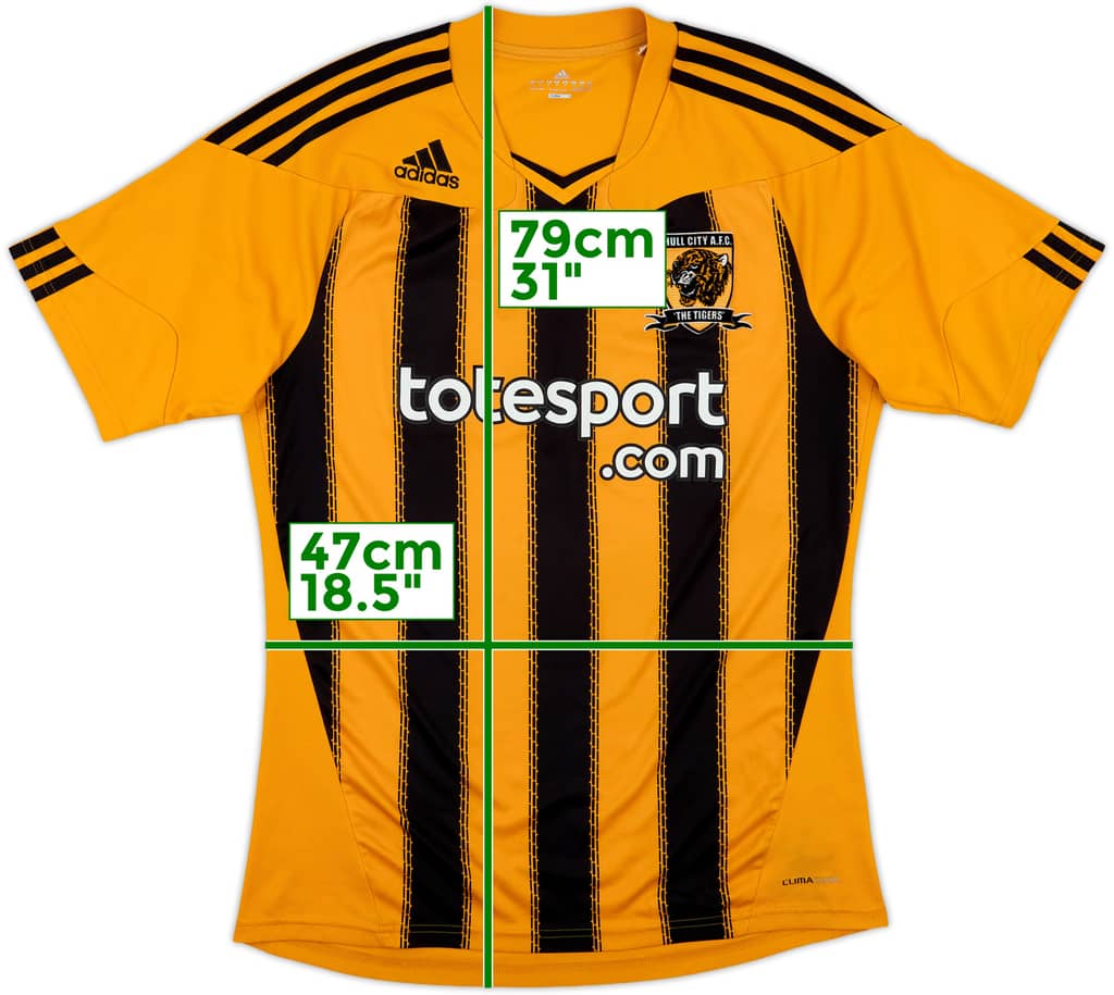 2010-11 Hull City Home Shirt - 8/10 - (M)