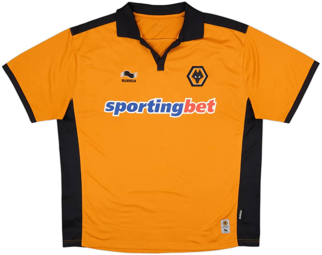 2010-11 Wolves Home Shirt - 8/10 - (XL)