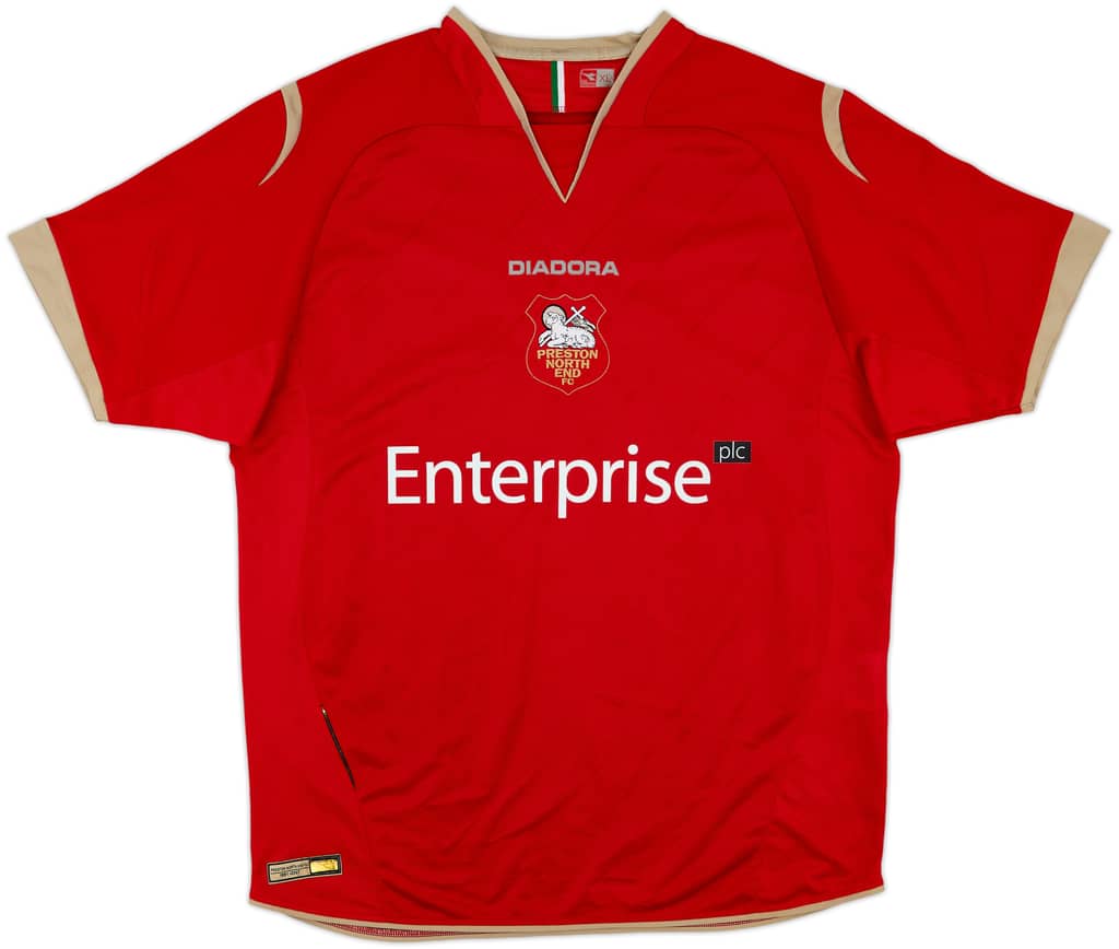 2007-08 Preston North End Away Shirt - 8/10 - (XL)