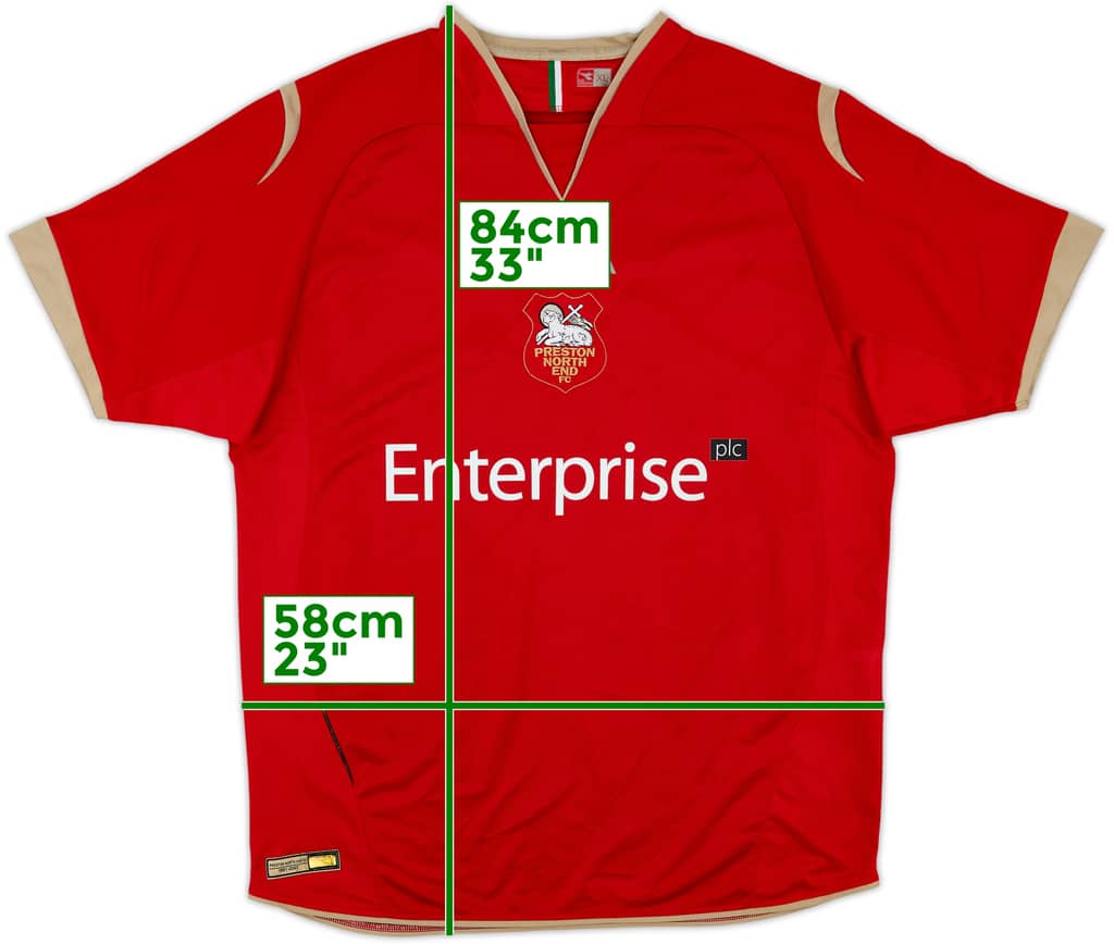 2007-08 Preston North End Away Shirt - 8/10 - (XL)