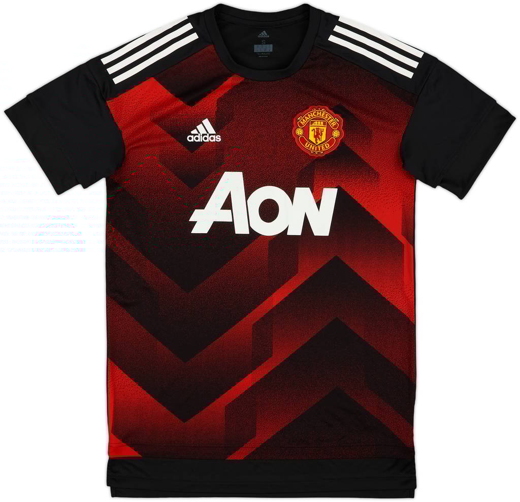 2017-18 Manchester United adidas Training Shirt - 6/10 - (S)