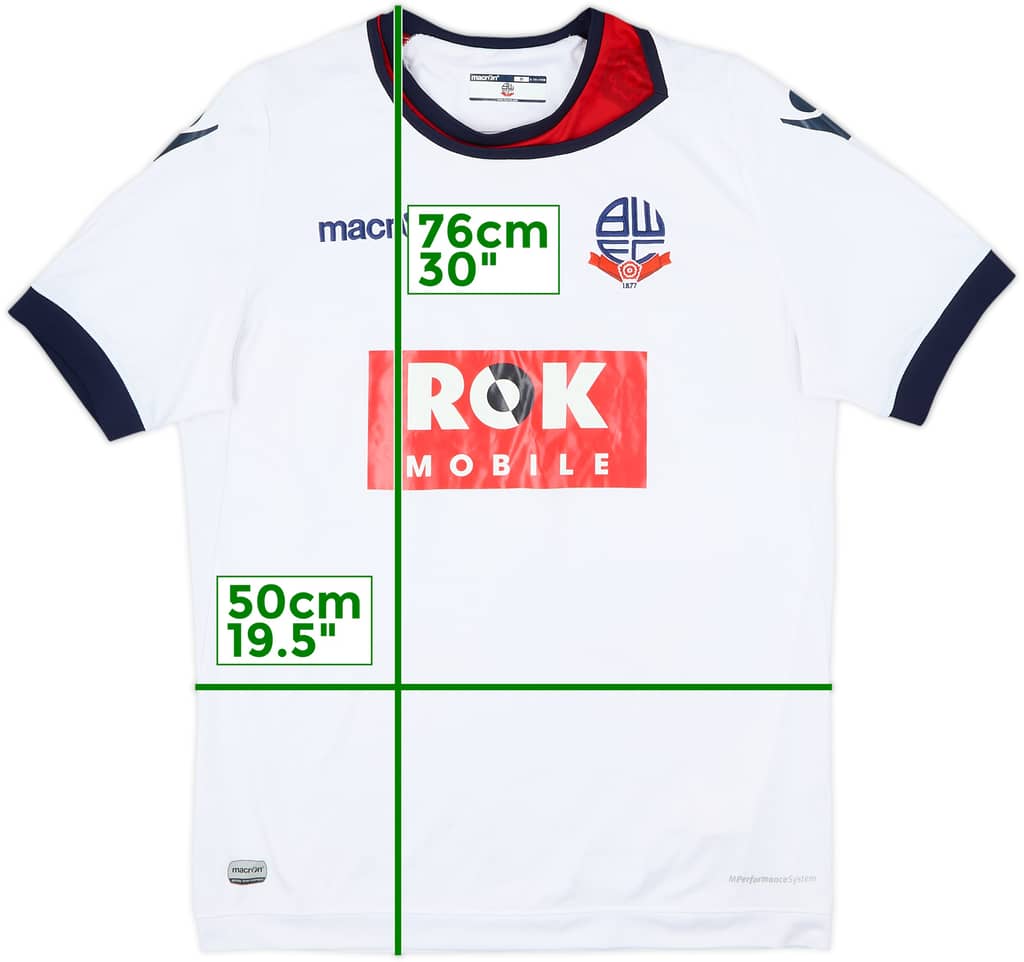 2015-16 Bolton Home Shirt - 6/10 - (M)