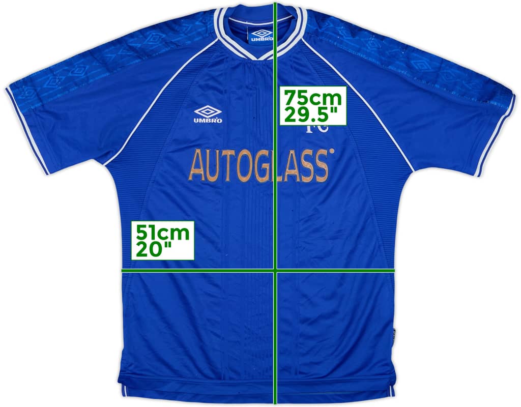 1999-01 Chelsea Home Shirt - 5/10 - (L)