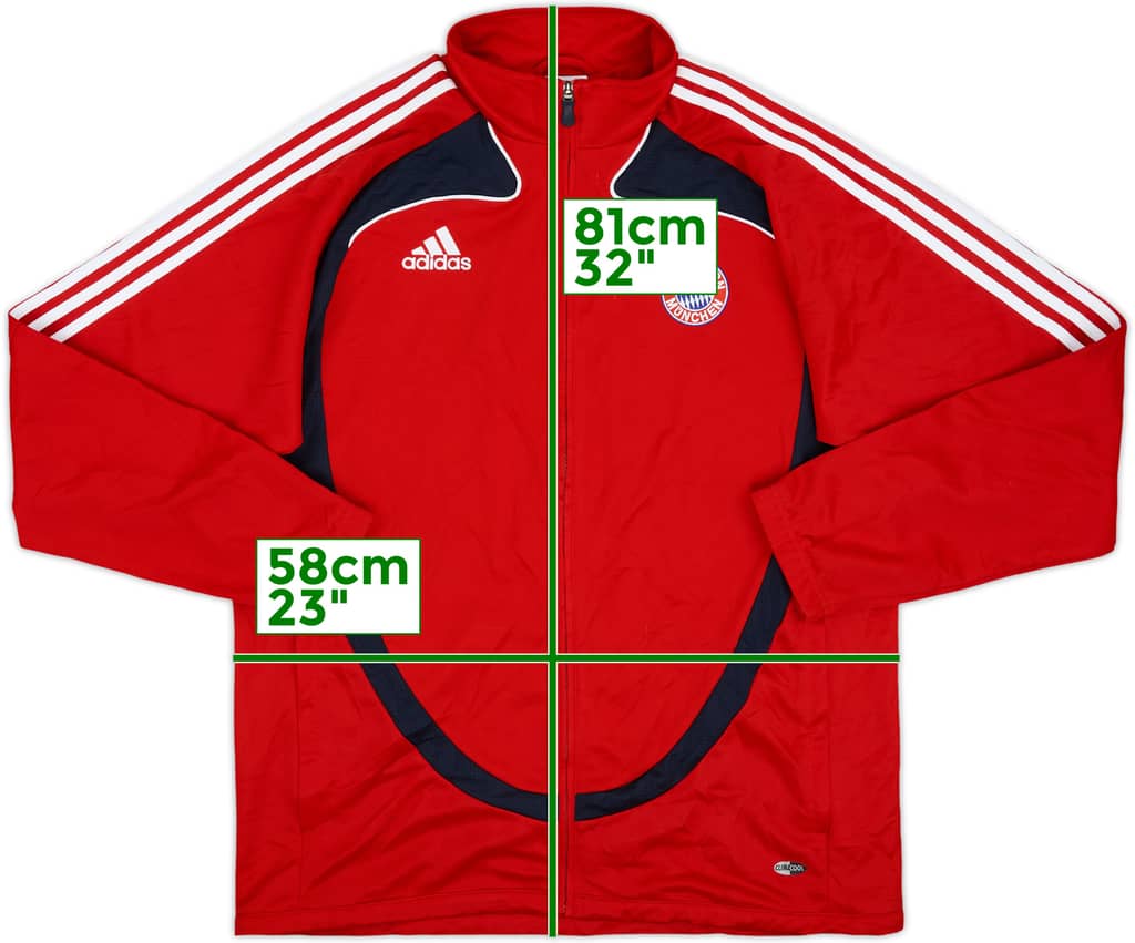 2008-09 Bayern Munich adidas Track Jacket - 9/10 - (L)