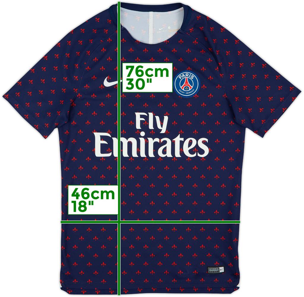 2018-19 Paris Saint-Germain Nike Training Shirt - 9/10 - (M)