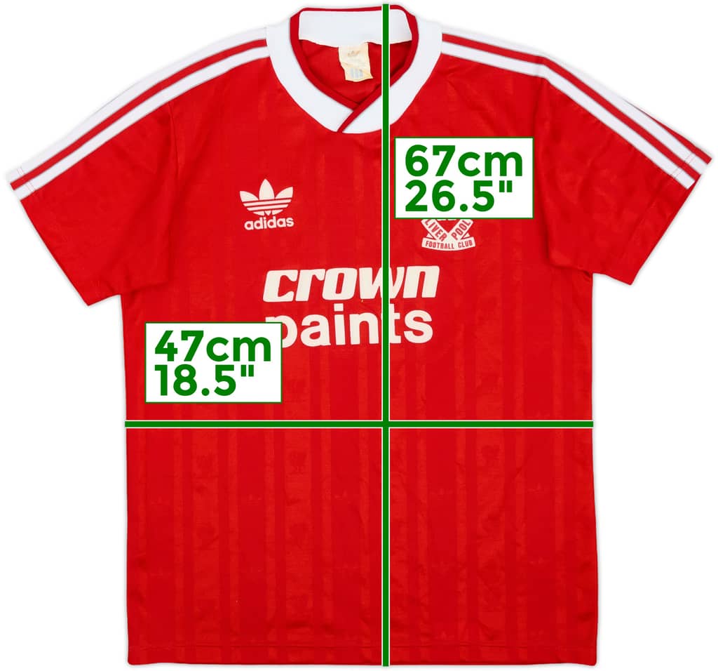 1987-88 Liverpool Home Shirt - 9/10 - (M)
