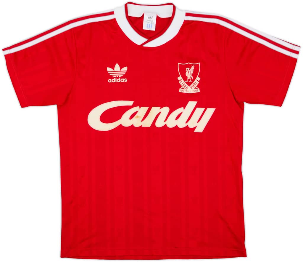 1988-89 Liverpool Camiseta Local - 7/10 - (M)