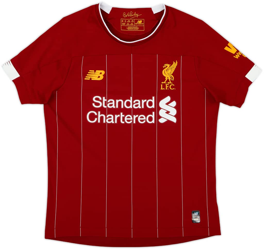 2019-20 Liverpool Home Shirt - 9/10 - (L.Boys)