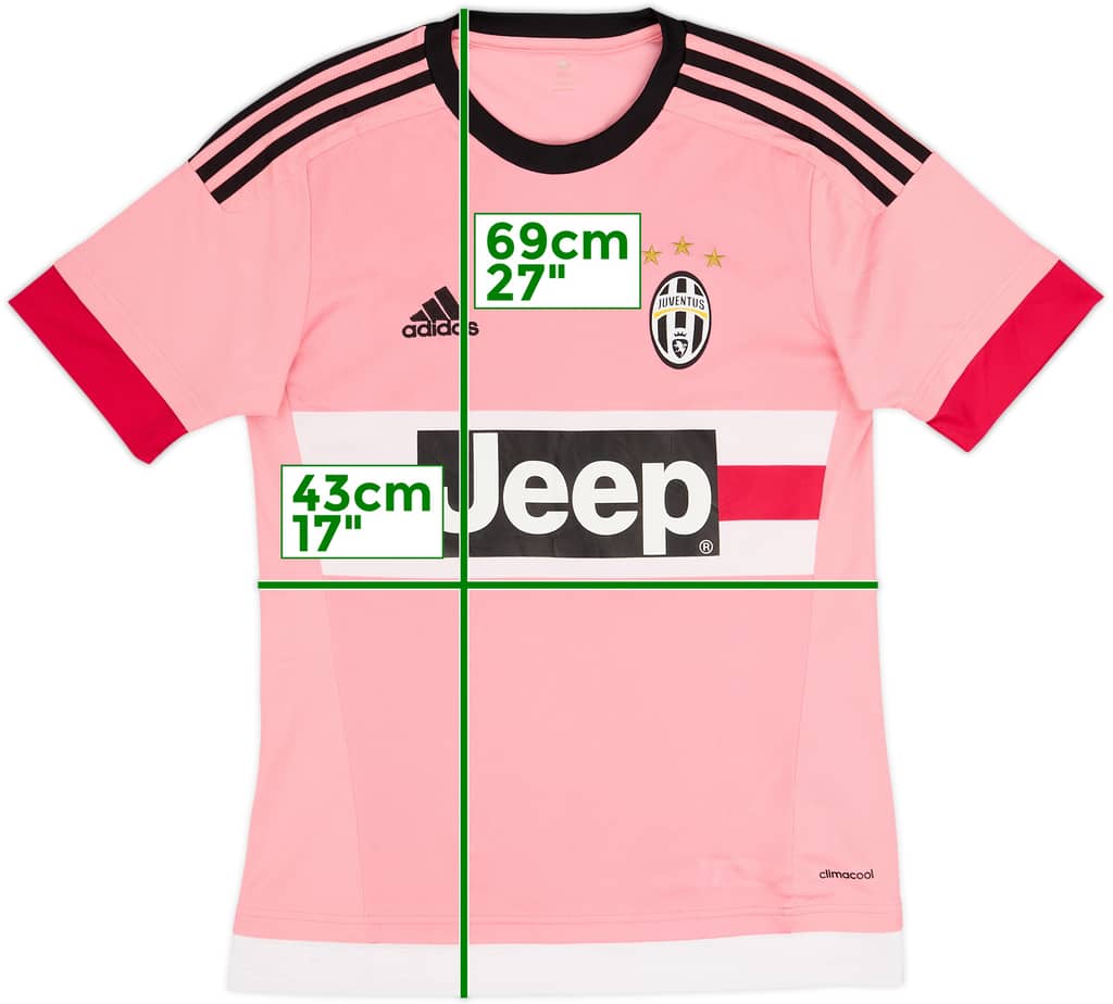 2015-16 Juventus Away Shirt - 9/10 - (M)