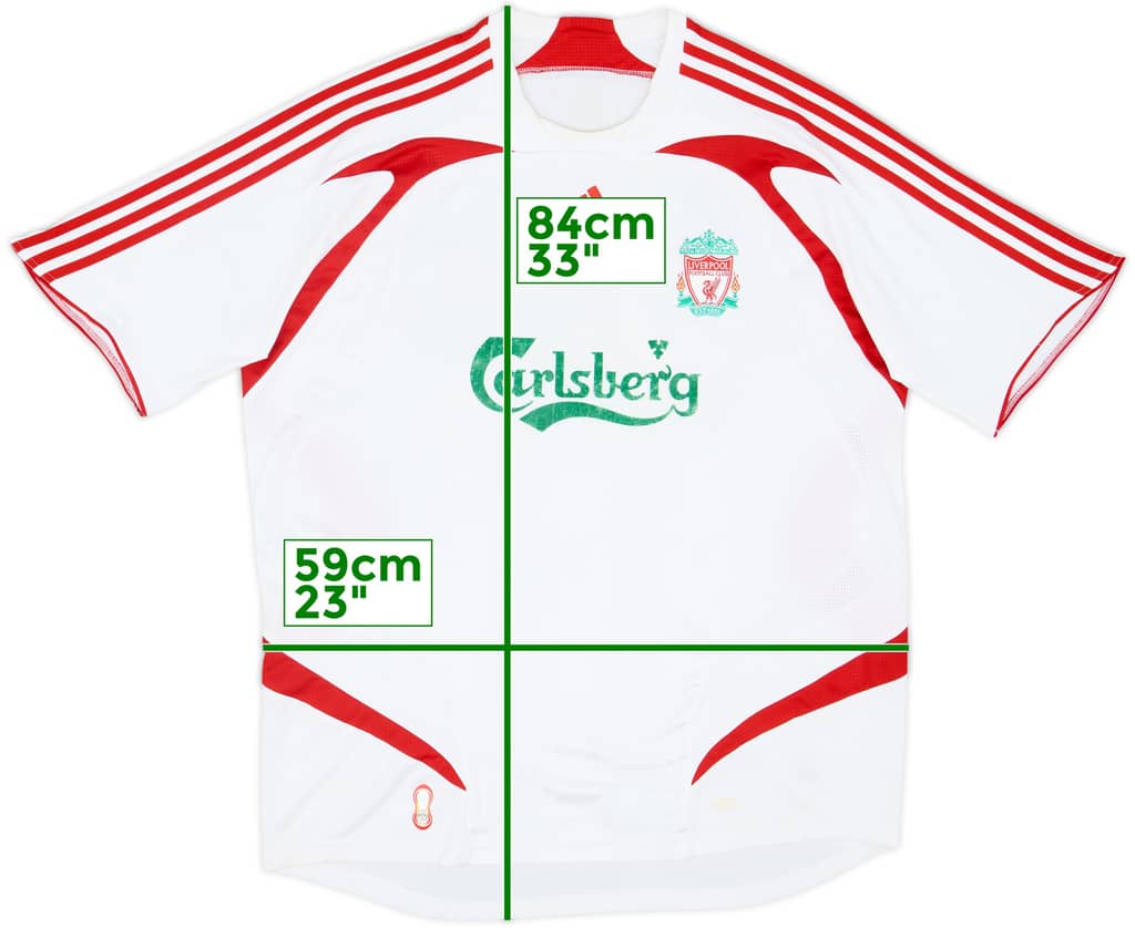 2007-08 Liverpool Away Shirt - 5/10 - (XL)