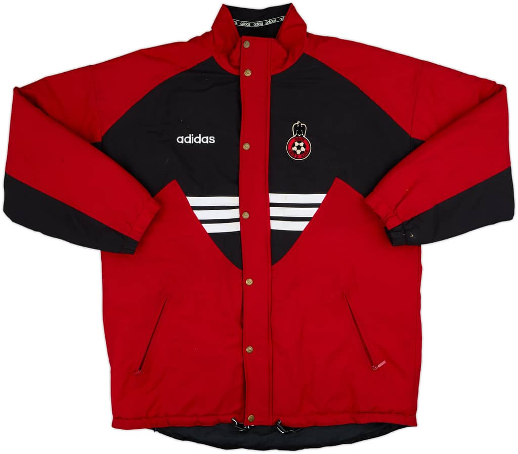 1993-95 Nice adidas Padded Bench Coat - 8/10 - (L)