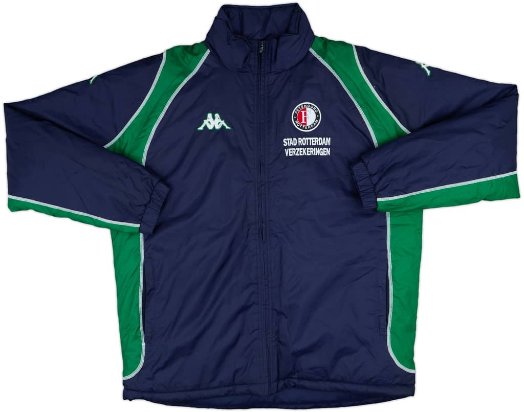2002-04 Feyenoord Kappa Padded Bench Coat - 8/10 - (XL)