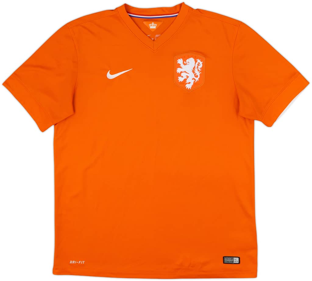 2014-15 Netherlands Home Shirt - 8/10 - (L)