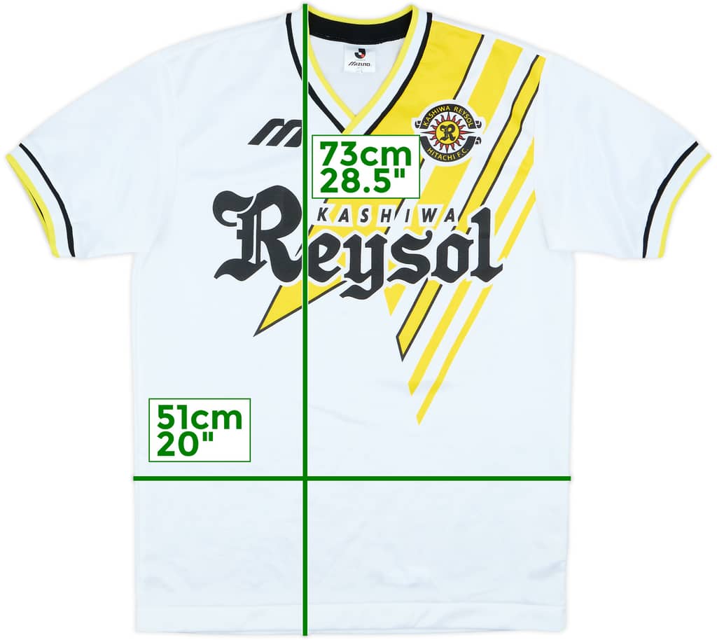 1993-95 Kashiwa Reysol Mizuno Training Shirt - 9/10 - (M/L)