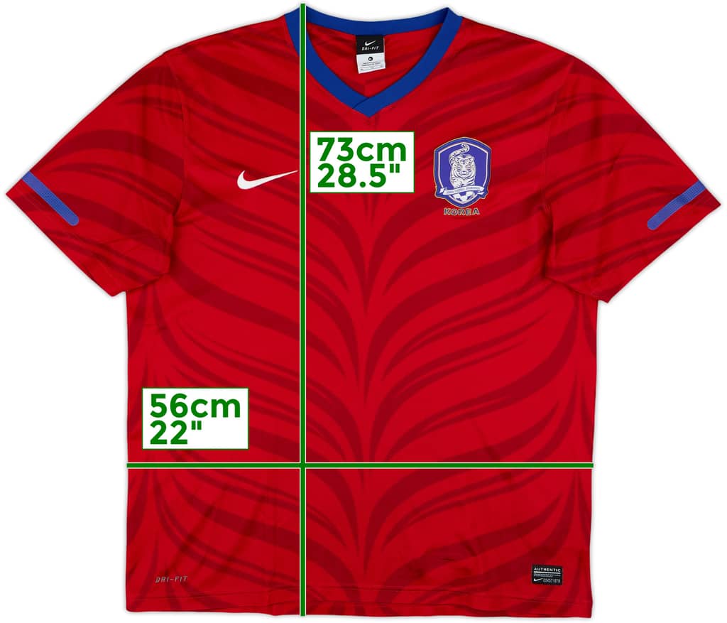 2010-12 South Korea Basic Home Shirt - 9/10 - (XL)