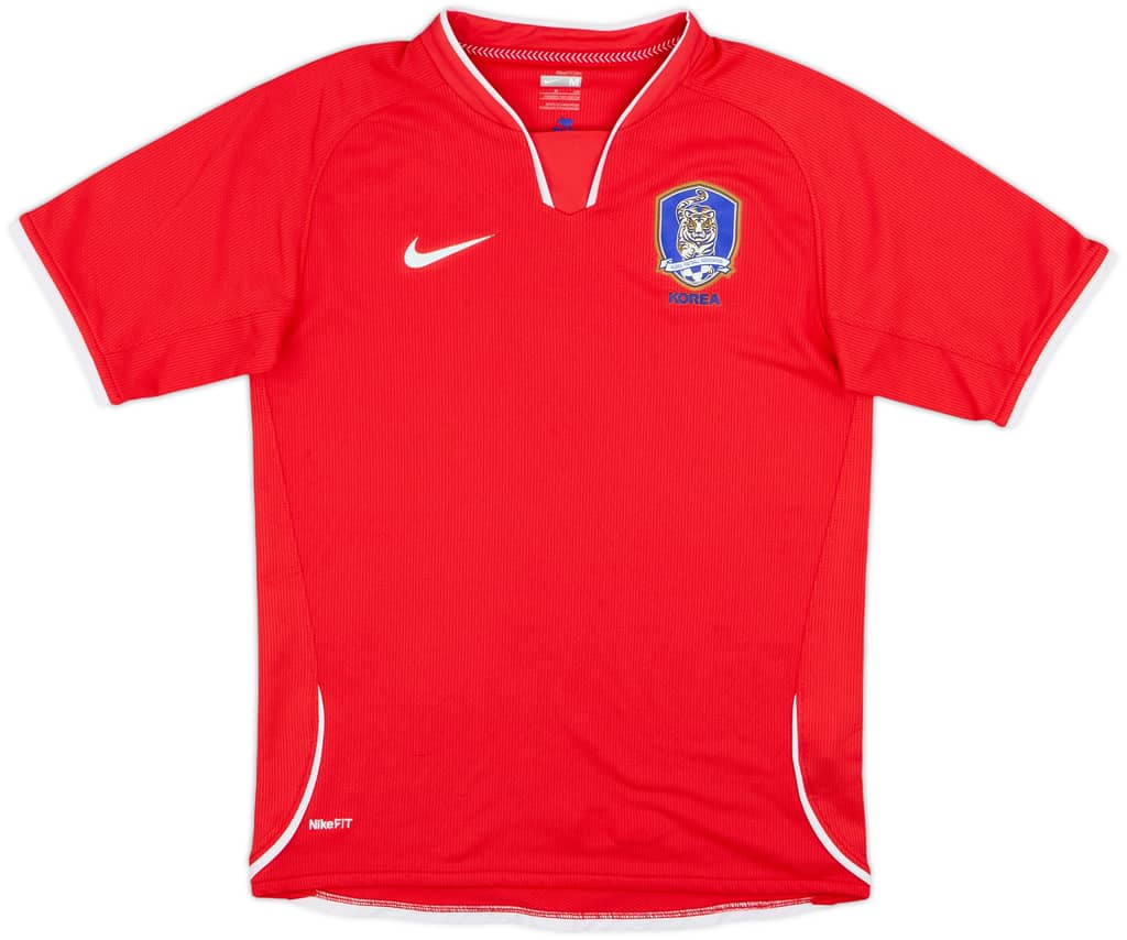 2008-10 South Korea Home Shirt - 8/10 - (M.Boys)