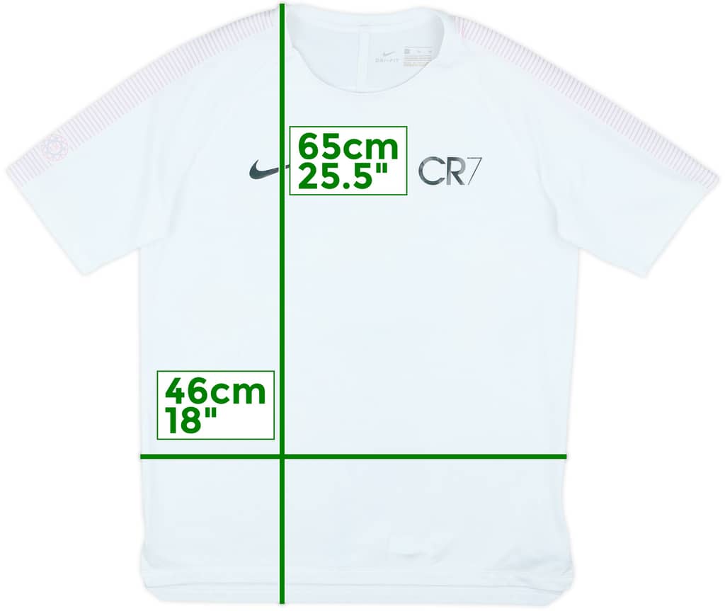 2017-18 CR7 Nike Training Shirt - 9/10 - (XL.Boys)