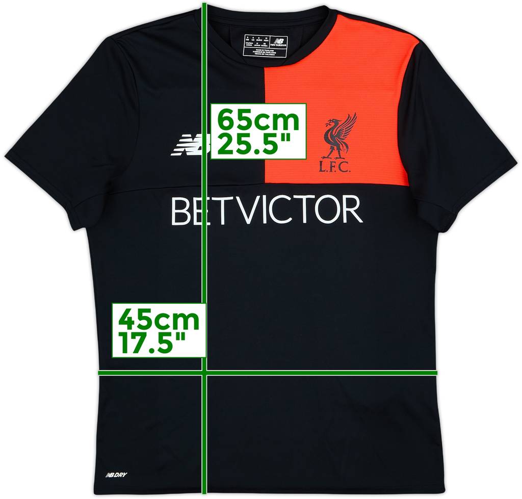2016-17 Liverpool New Balance Training Shirt - 7/10 - (S)