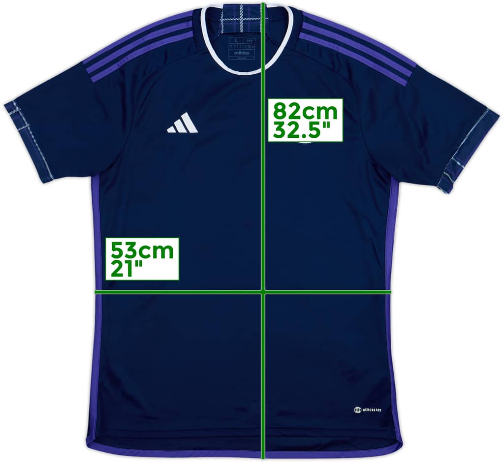 2022-23 Scotland Home Shirt - 10/10 - (L)