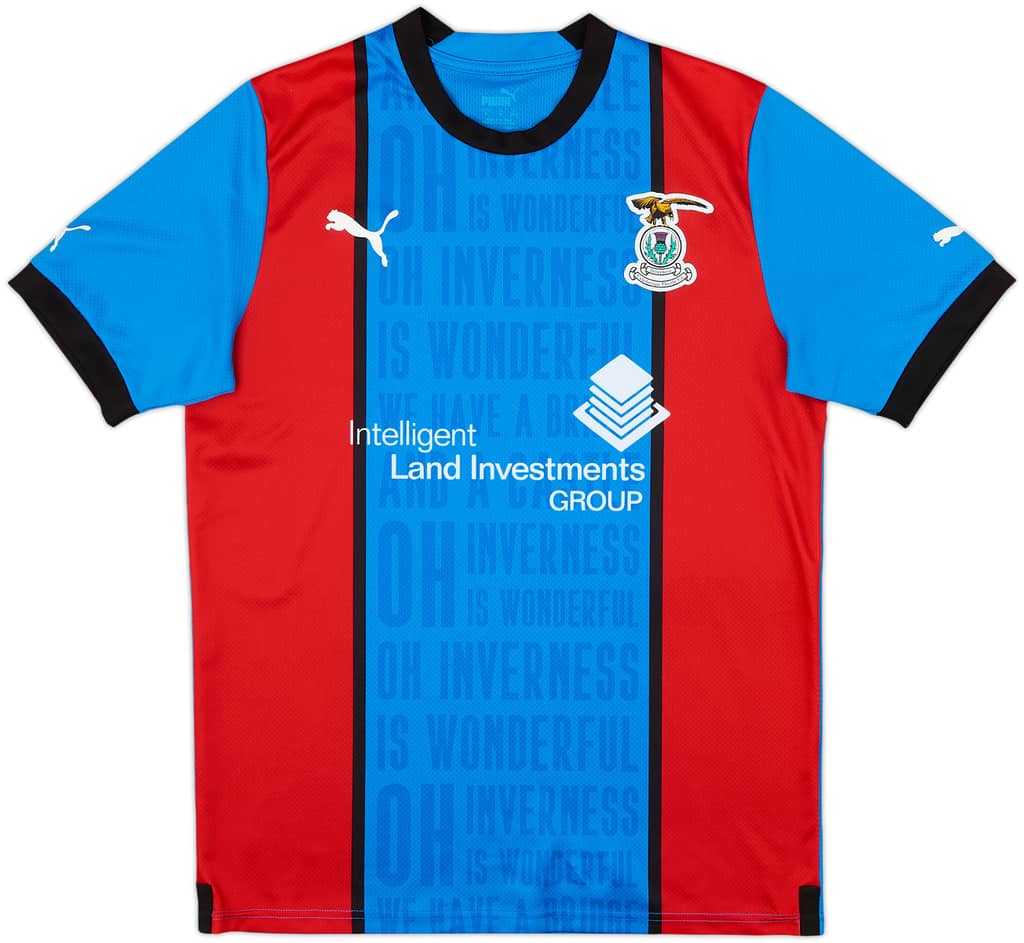 2022-23 Inverness Caledonian Thistle Home Shirt - 10/10 - (M)