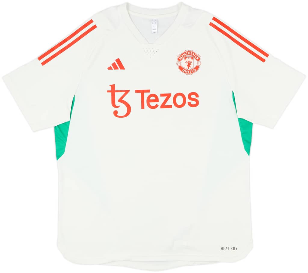 2023-24 Manchester United Authentic adidas Training Shirt - 8/10 - (XL)