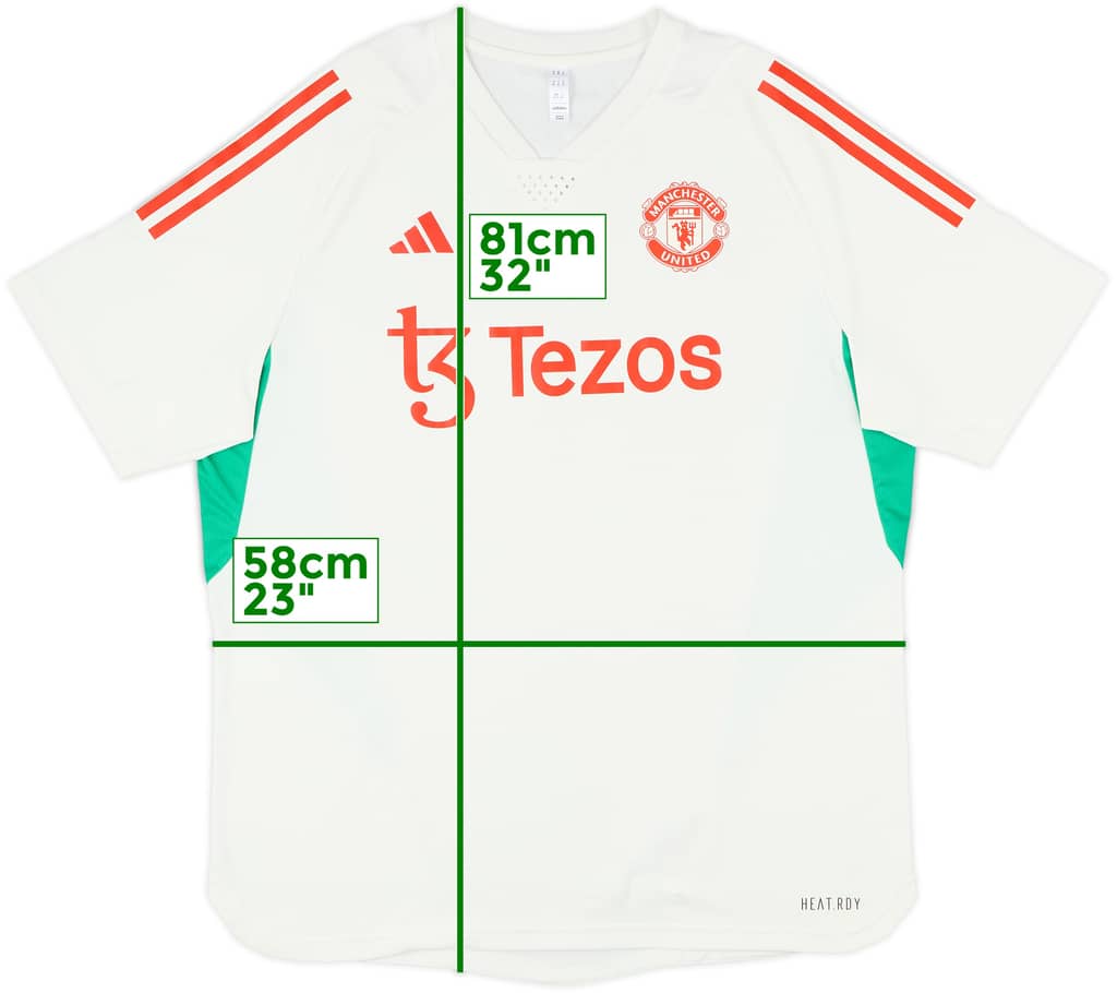 2023-24 Manchester United Authentic adidas Training Shirt - 8/10 - (XL)