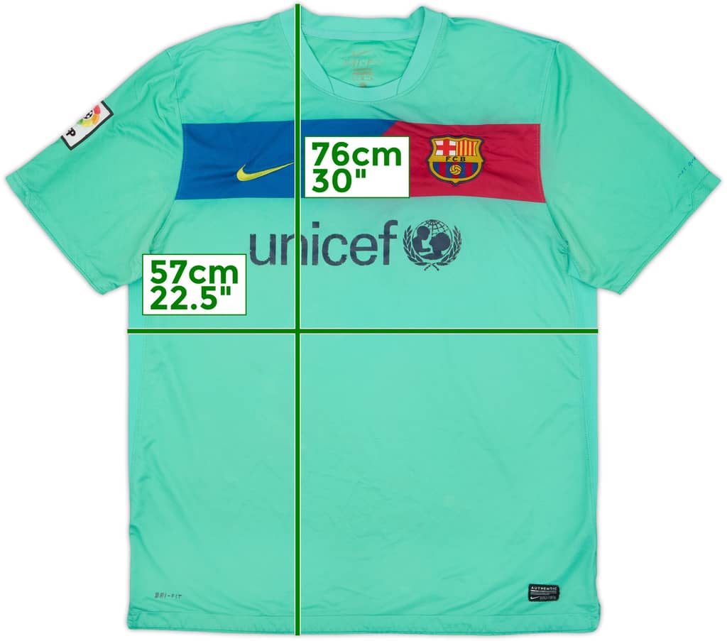 2010-11 Barcelona Away Shirt - 5/10 - (XL)