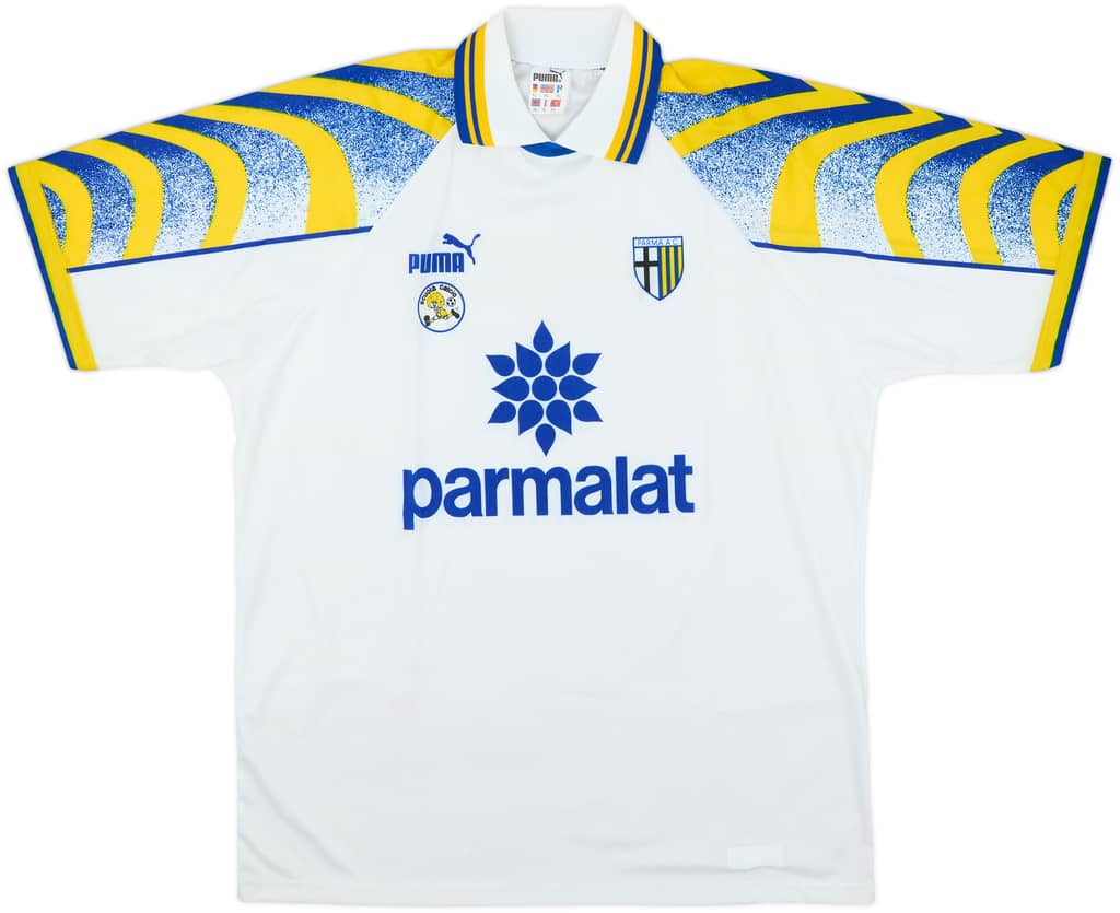1995-96 Parma Puma Scuola Calcio Training Shirt - 8/10 - (XL)