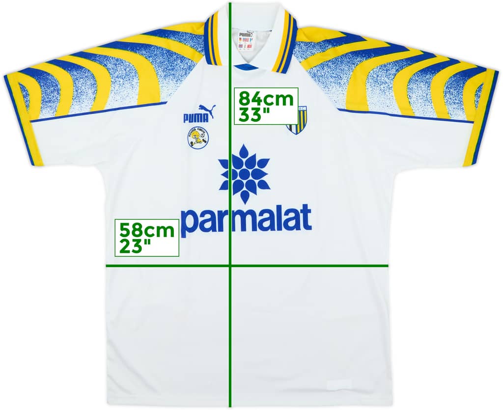 1995-96 Parma Puma Scuola Calcio Training Shirt - 8/10 - (XL)