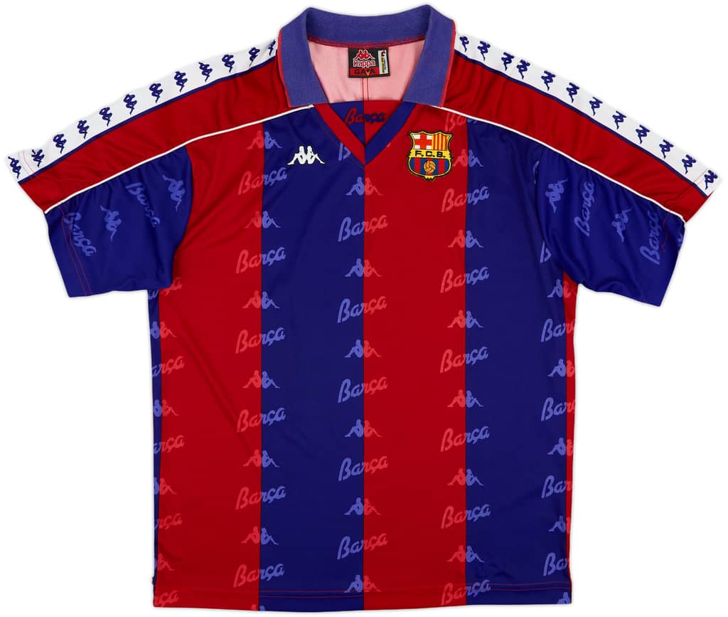 1992-95 Barcelona Home Shirt - 8/10 - (L)