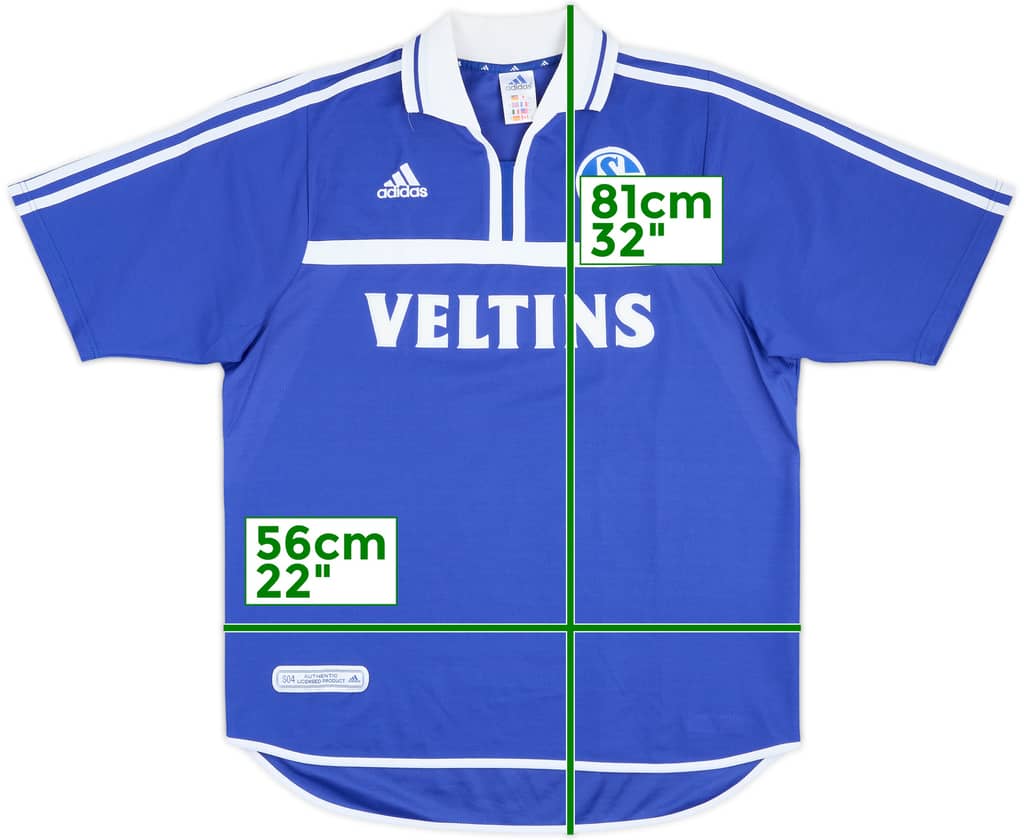 2000-01 Schalke Home Shirt - 8/10 - (L)