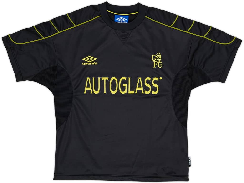1999-00 Chelsea Umbro Training Shirt - 8/10 - (Y)