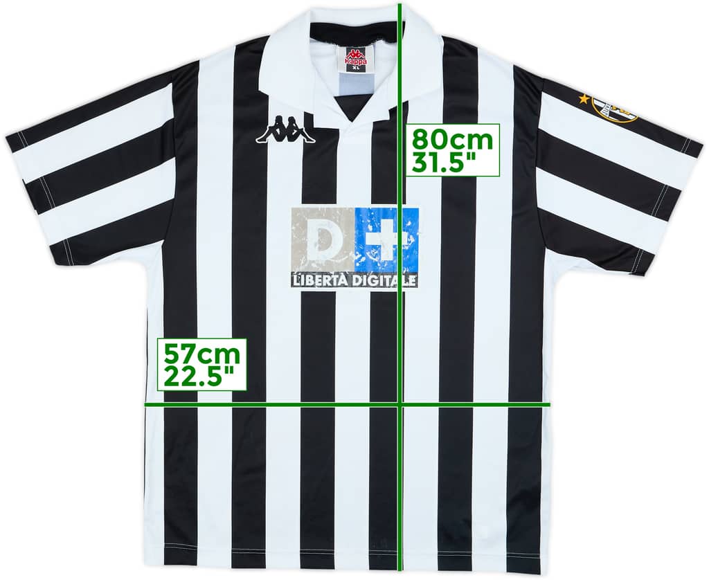 1998-99 Juventus Basic Home Shirt - 5/10 - (XL)