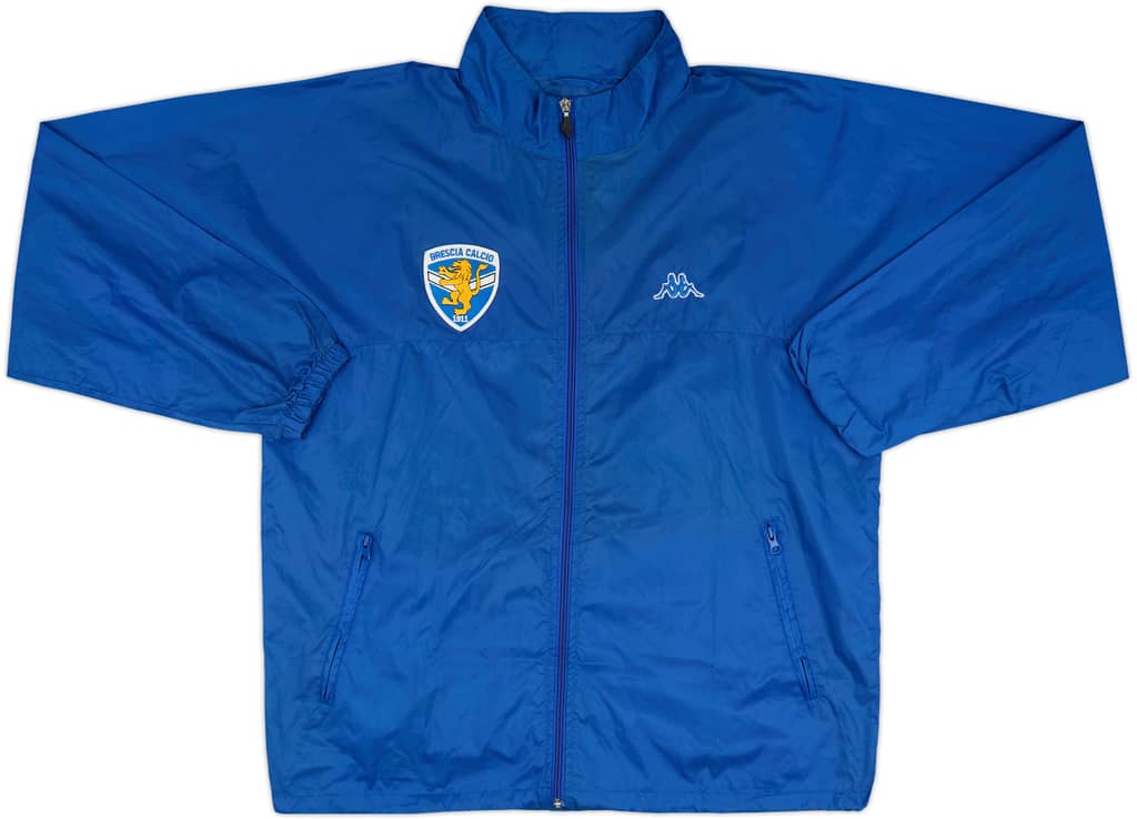 2003-04 Brescia Kappa Hooded Rain Jacket - 8/10 - (L)
