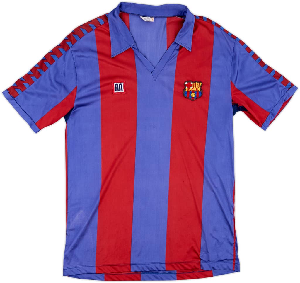 1984-89 Barcelona Home Shirt - 4/10 - (XL)