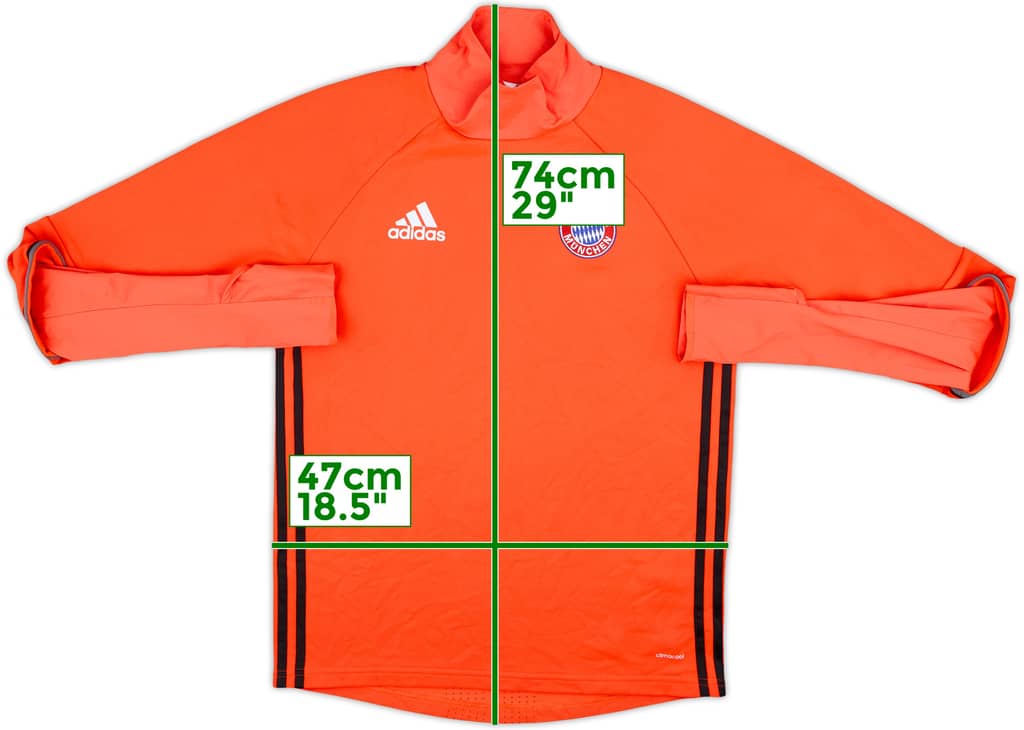 2016-17 Bayern Munich adidas Training Top - 8/10 - (S)