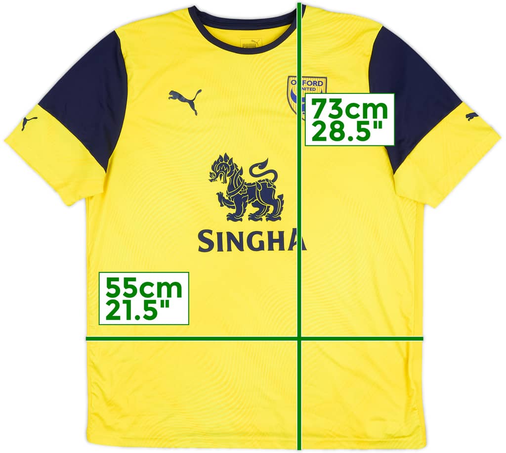 2019-20 Oxford United Home Shirt - 8/10 - (XL)