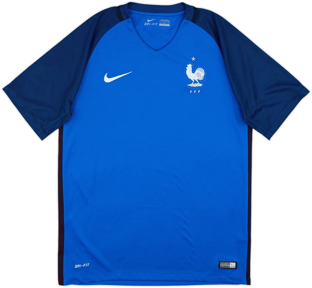 2016-17 France Home Shirt - 9/10 - (M)