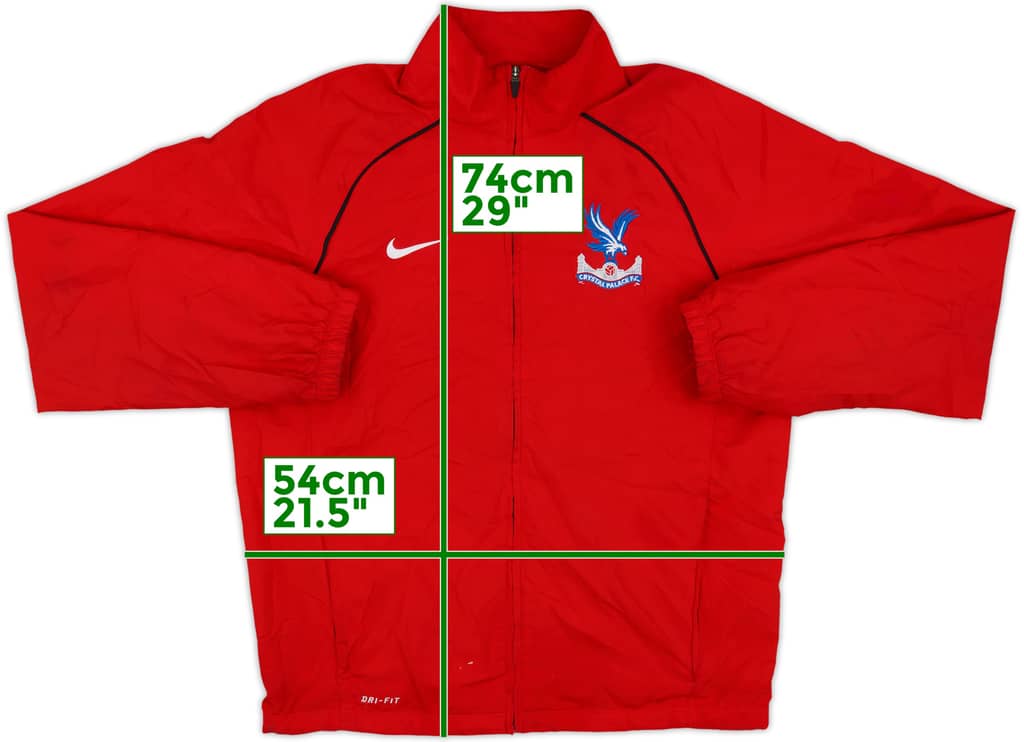 2011-12 Crystal Palace Nike Track Jacket - 6/10 - (M)