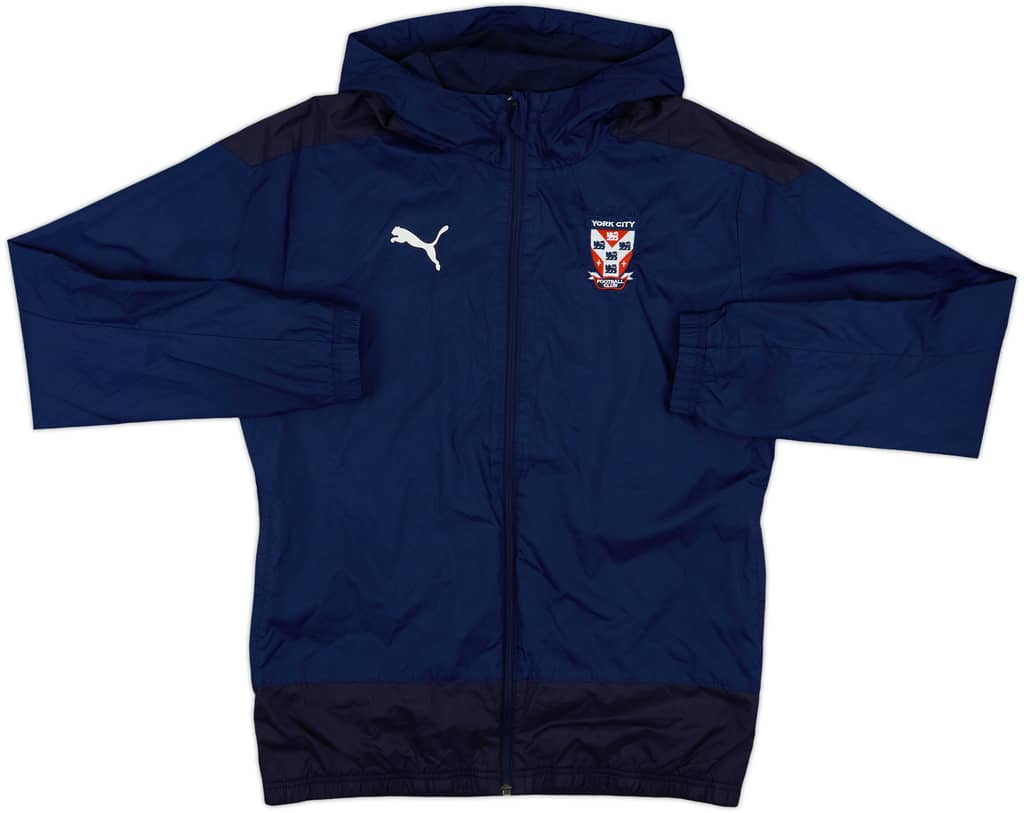 2021-22 York City Puma Hooded Rain Jacket - 10/10 - (M)